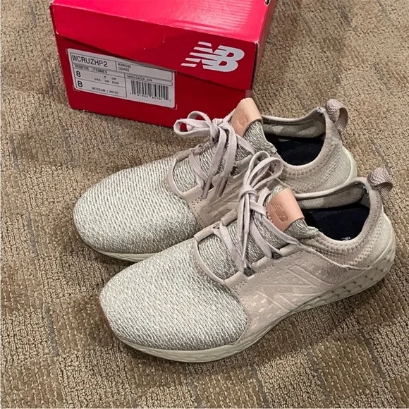 New BalanceWCRUZHP2 Light Brown and Tan Sneakers - Picture 2 of 4